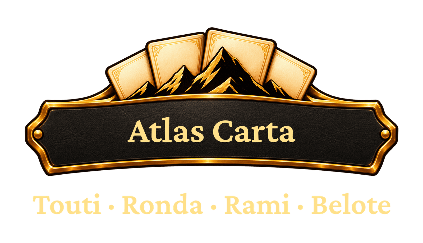 Atlas Carta — Touti, Ronda, Rami, Belote