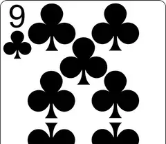 9 of clubs