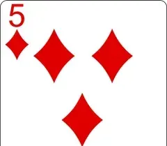 5 of diamonds