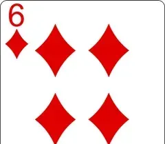 6 of diamonds