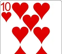 10 of hearts