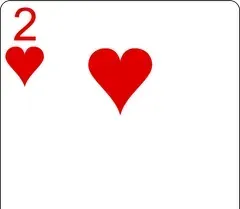 2 of hearts