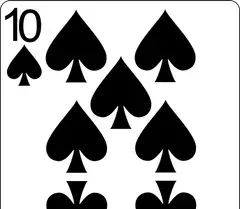 10 de pique