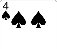 4 of spades