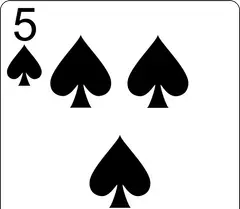 5 of spades