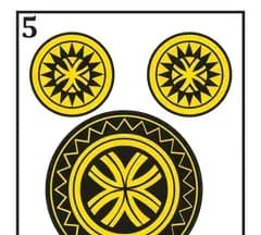 5 of coins